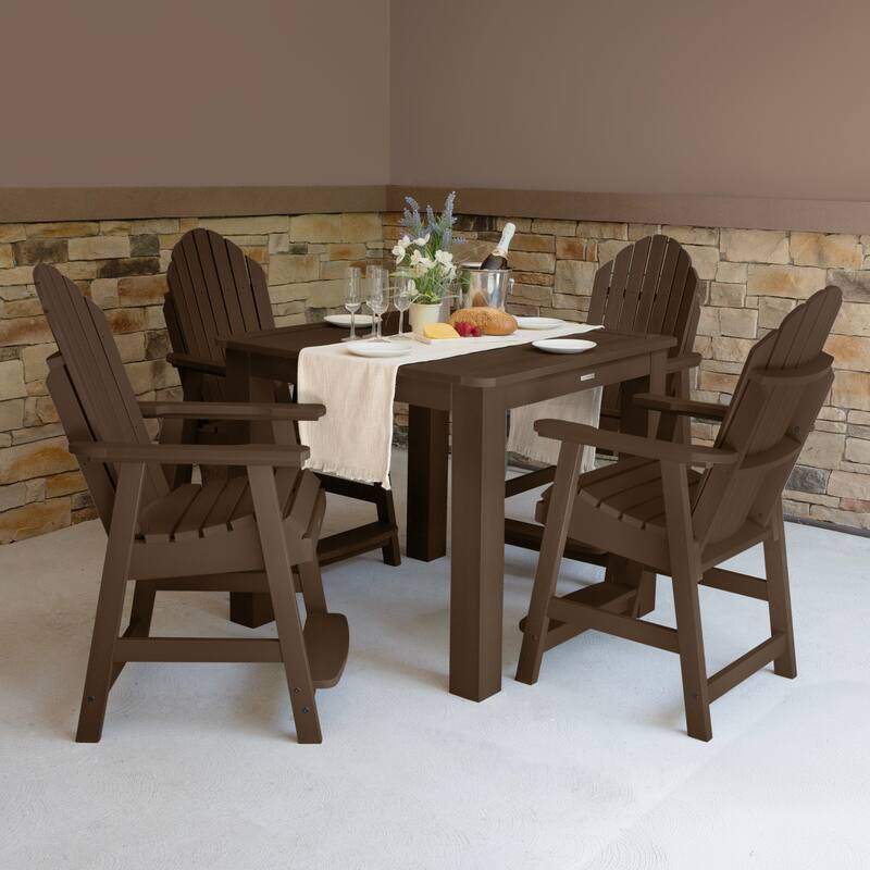 HIGHWOOD Hamilton 5-piece Counter Height Outdoor Dining Set