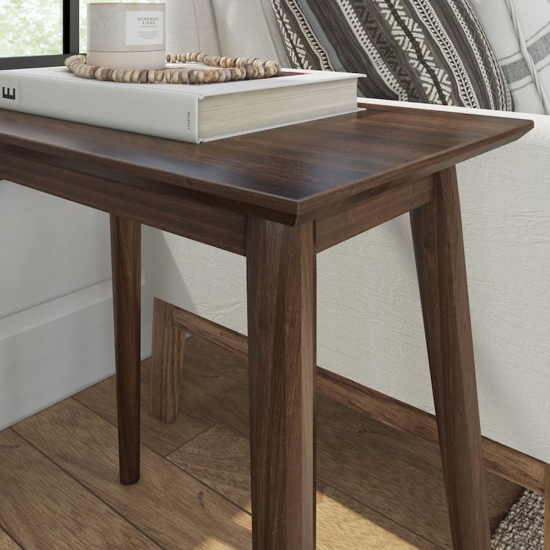Plank and Beam Mid-Century Rectangular Side Table - 24"