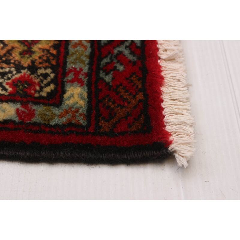 ECARPETGALLERY Hand-knotted Anadol Red Wool Rug - 2'6 x 9'2