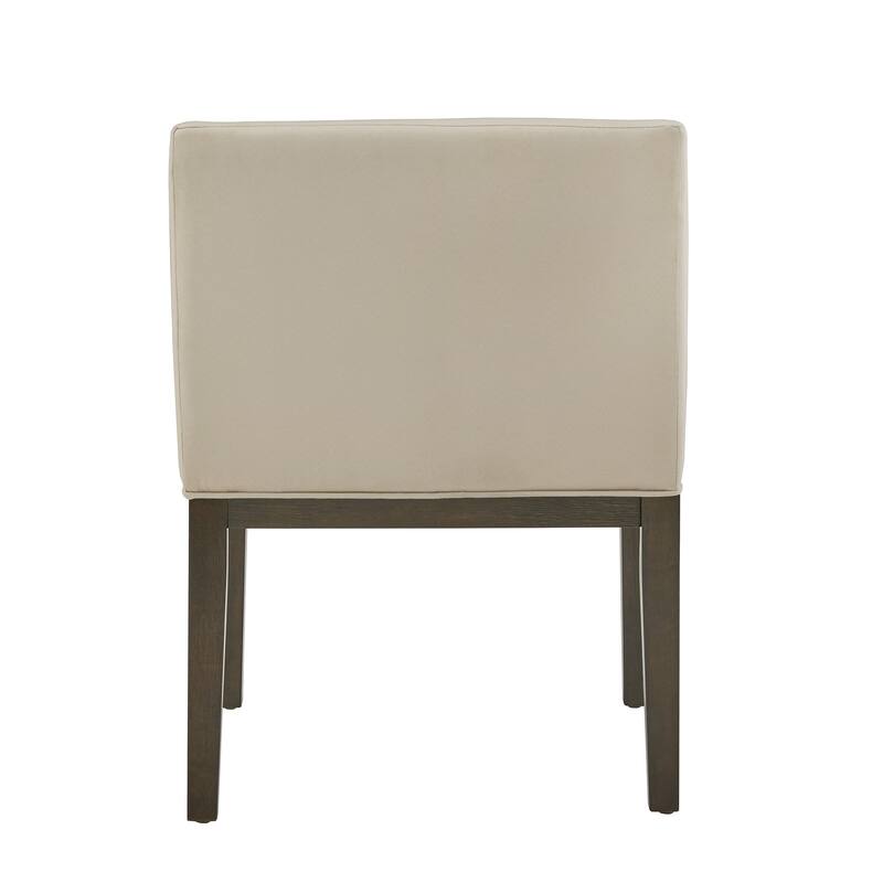 Tromso Weathered Grey Finish Fabric Dining Chair (Set of 2) by iNSPIRE Q Modern