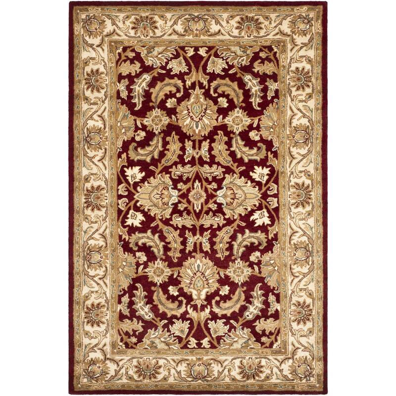SAFAVIEH Handmade Heritage Sharee Traditional Oriental Wool Rug