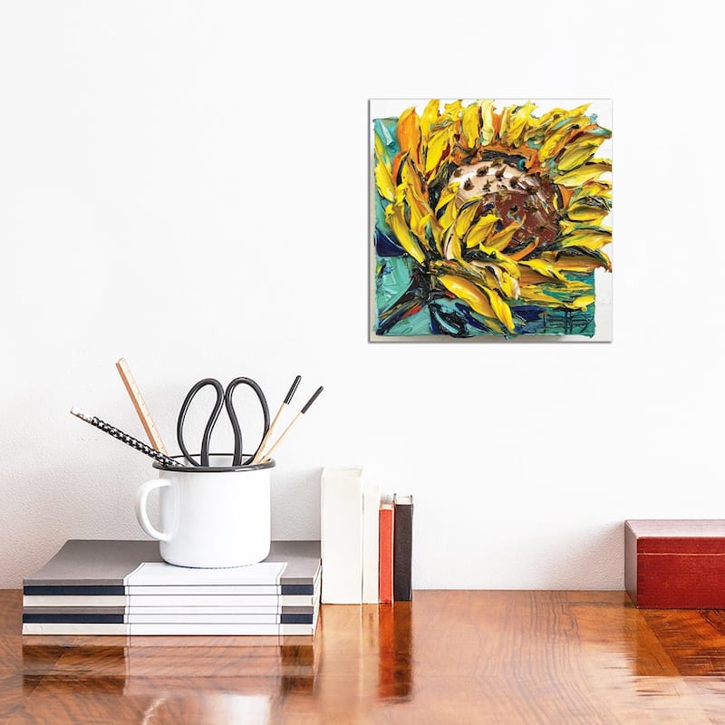 iCanvas "Friend Of Van Gogh" by Lisa Elley Canvas Print - 12x12x0.75