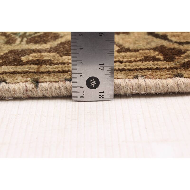 ECARPETGALLERY Hand-knotted Sarabi Brown Wool Rug - 7'0 x 10'11