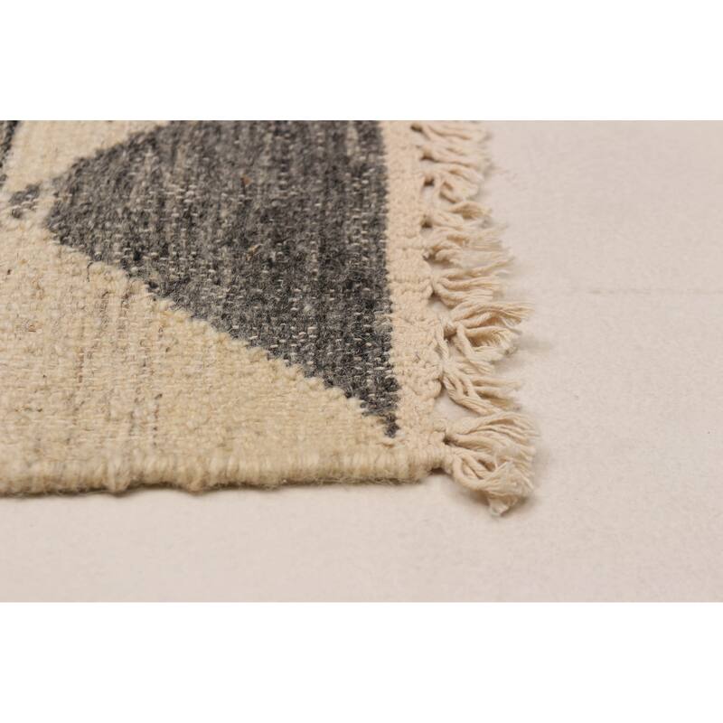 Ankara FW Cream Kilim 5'1" x 7'9" - 5'1 x 7'9