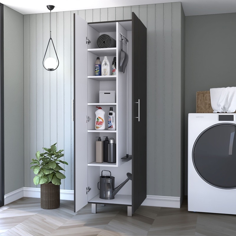 Muti Funtional Storage Cabinet Wardrob with 5 Tier Interior