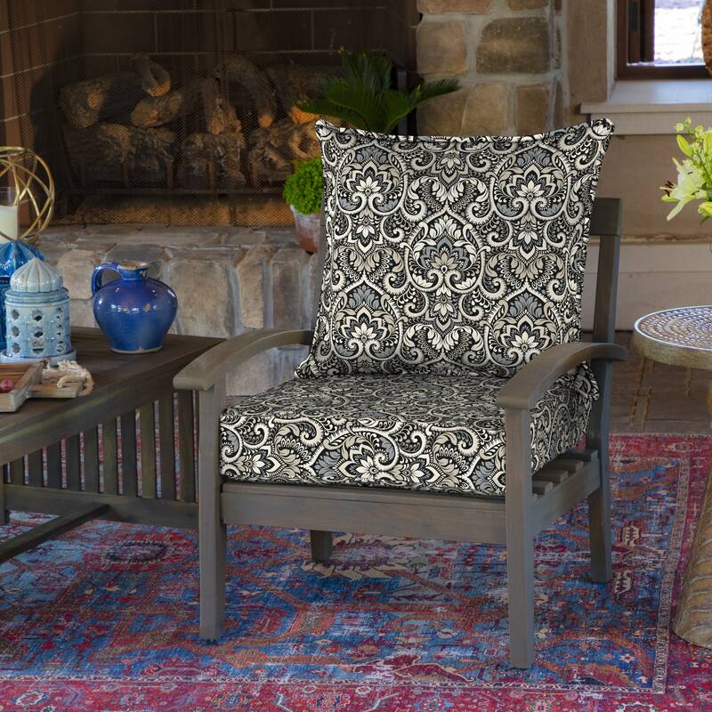 ARDEN Outdoor Foam Deep Seat Cushion Set, 24 in x 24 in