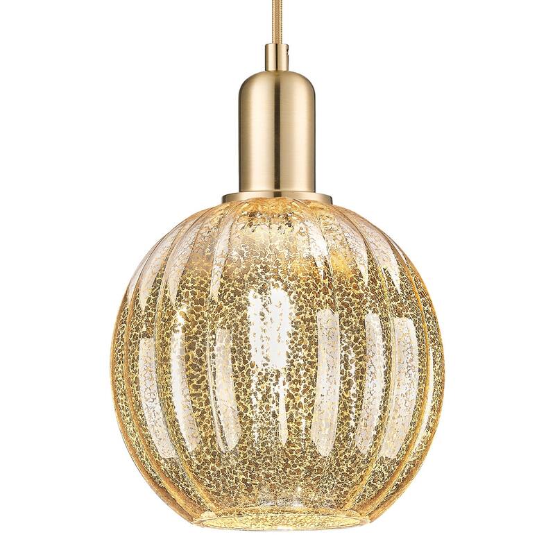 Innovations Lighting 716-1P-G458-7ME Preston 7" Wide Cord Hung Mini - Champagne Bronze