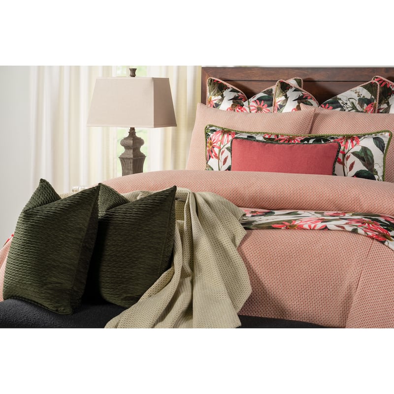 Smithsonian Lattice Weave Duvet Cover Set