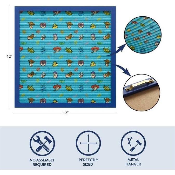 Disney Pixar Toy Story Letter Board Sign Custom Message Display Board Decor