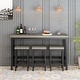 preview thumbnail 5 of 17, 4 piece Dining Table Set Kitchen Set