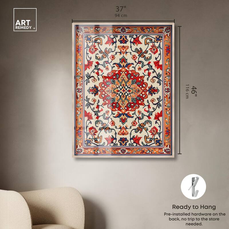 Morrocan Garden II Shadowbox by Art Remedy