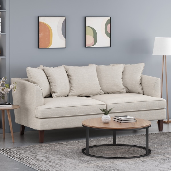 Fairburn Indoor Pillow Back 3 Seater Sofa by Christopher Knight Home. Opens flyout.