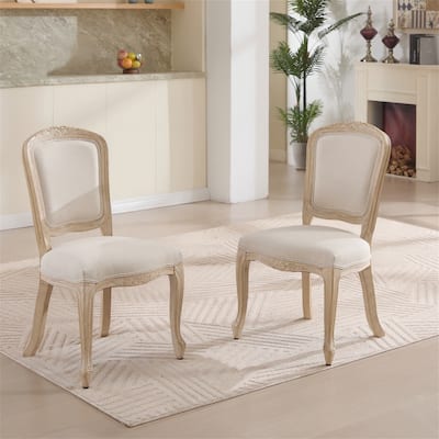 Set of 2 French Country Dining Chairs