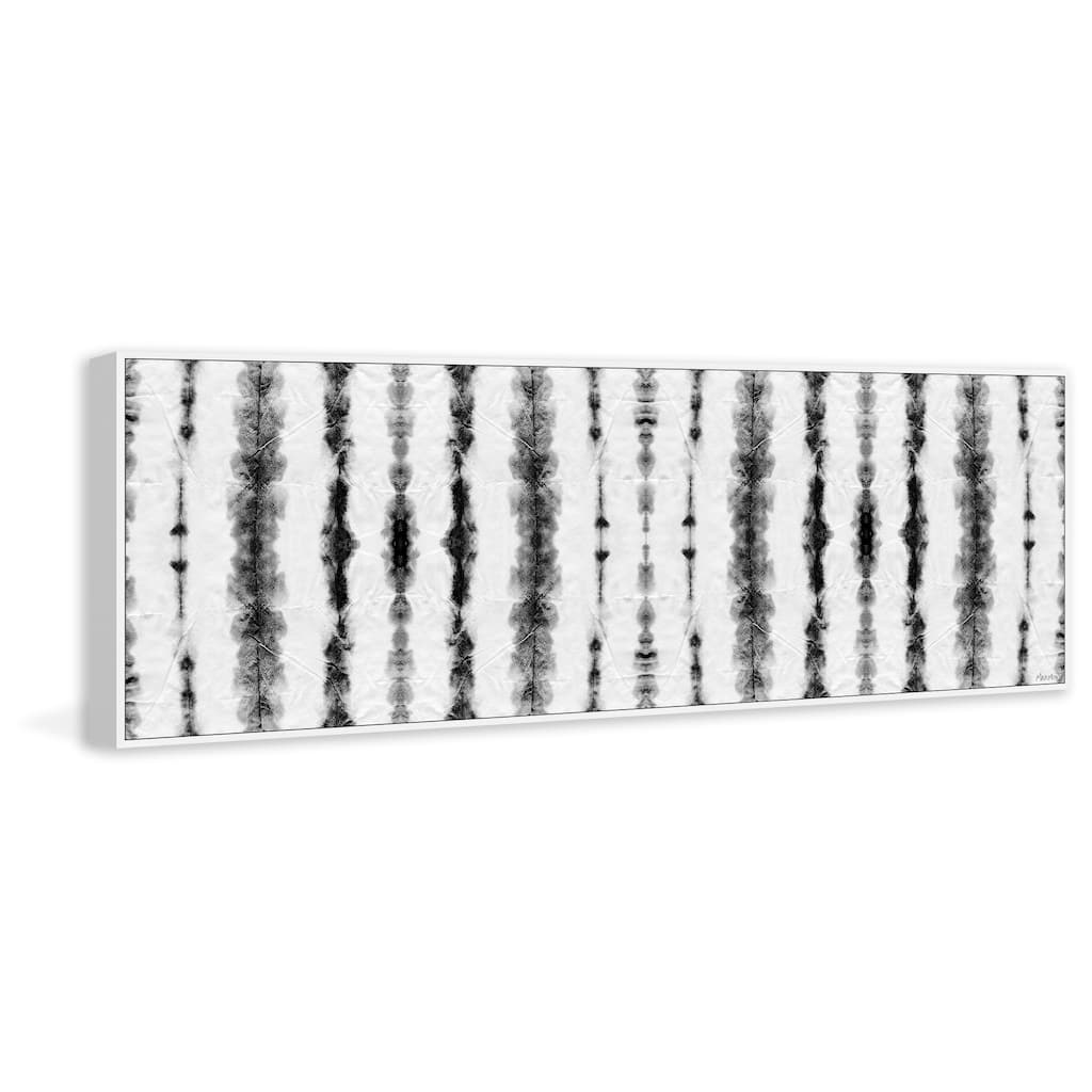 Line Tracings Floater Framed Print on Canvas