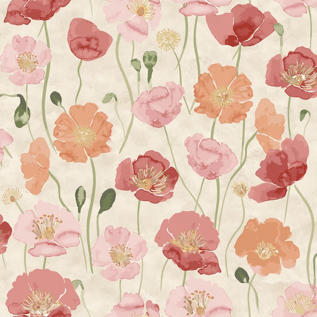 NuWallpaper Adelia Pastel Peel and Stick Wallpaper