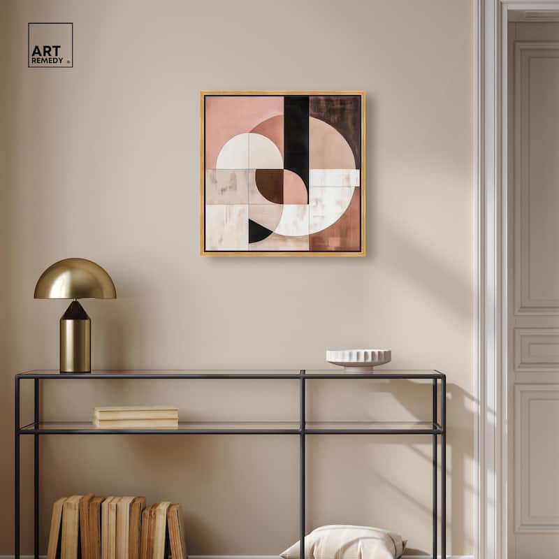 Modern Shapes I Canvas by Art Remedy