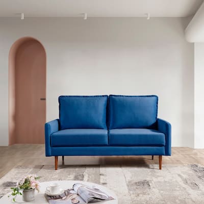 2 Seater Serendity Velvet Fabric Love Seat