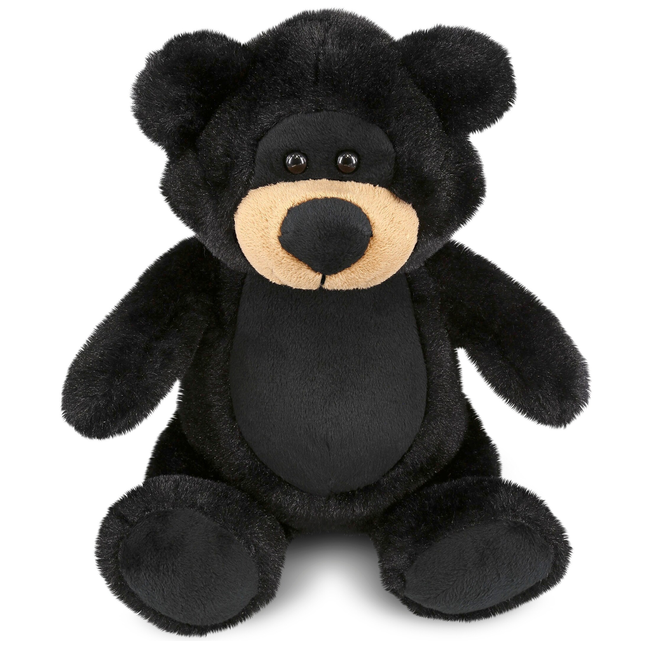 DolliBu Plush Black Bear Stuffed Animal undefined Soft Huggable 9 Inch 9 inches Bed Bath Beyond 37456673