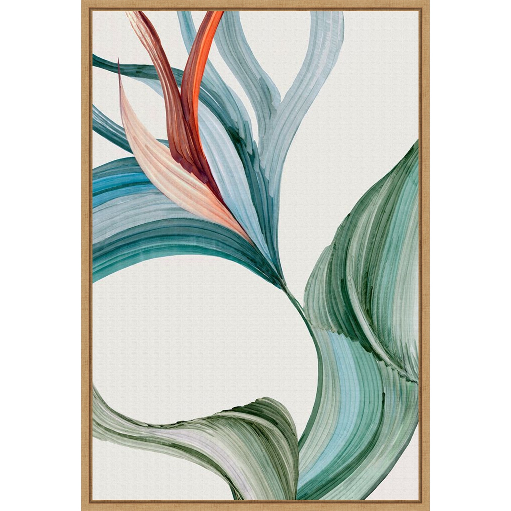 Amanti Art Dancing in Color by Alex Black Framed Canvas Wall Art Print - Sylvie Maple