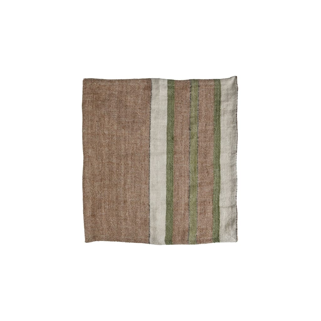 Woven Linen Square Napkin - 15.75" - Brown