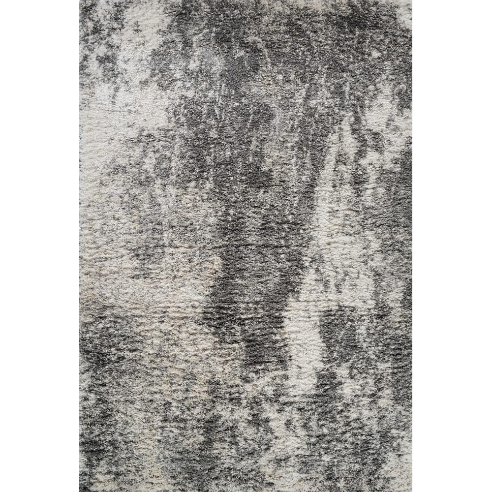 Noori Rug Lux Ridley Abstract Modern 2-inch Thick Shag Rug