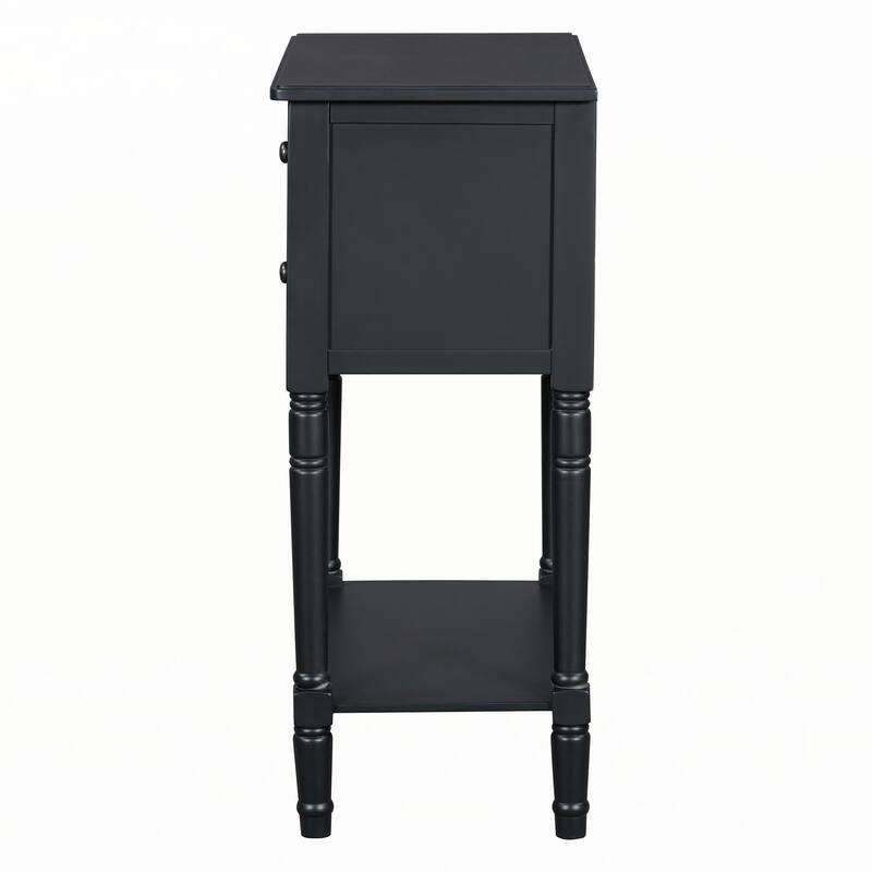 Narrow Console Table(Black)