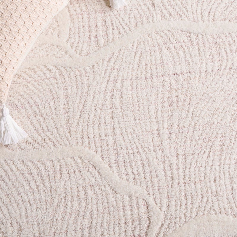 SAFAVIEH Handmade Pine Sucheta Contemporary Wool Rug