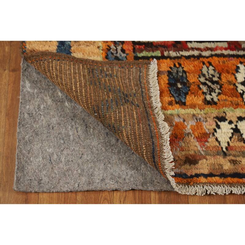 Multicolor Abstract Moroccan Oriental Area Rug Handmade Wool Carpet - 5'9" x 7'9"