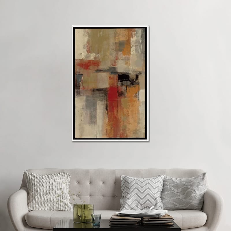 iCanvas "Intersection Crop I " by Silvia Vassileva Framed Canvas Print