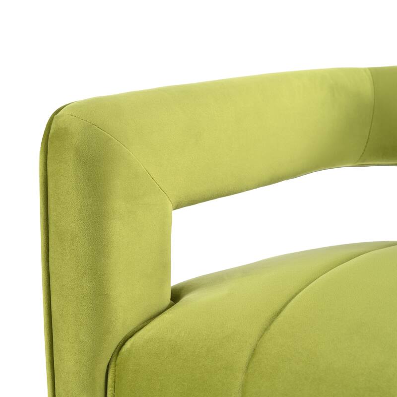 Celi Modern Velvet Accent Chair by Christopher Knight Home