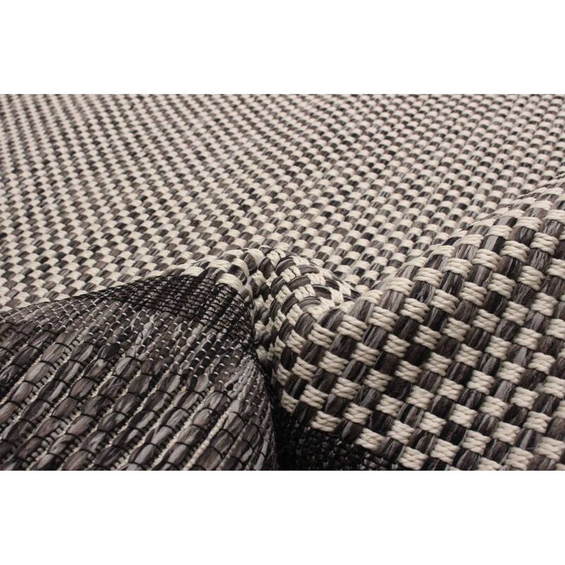 ECARPETGALLERY Machine Woven Brooks Taupe Area Rug