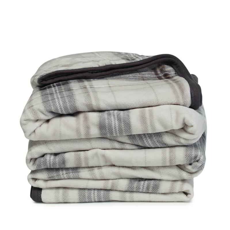 Clara Clark Ultra Plush Thick Reversible Microfiber Heavy Blanket - Raschel Imitation Mink Blanket