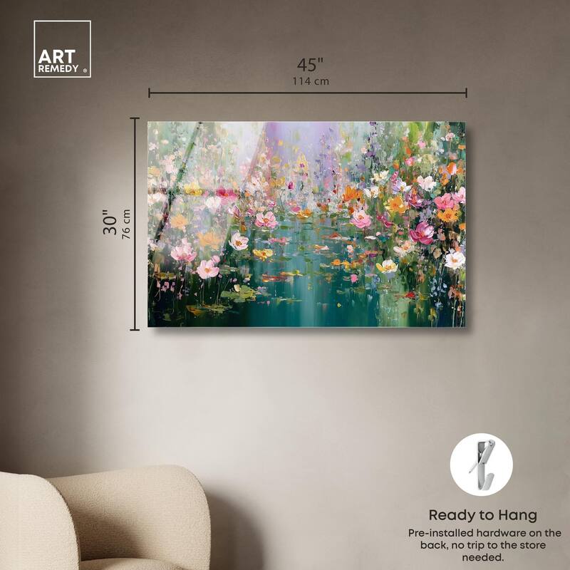 Picturesque Colors Acrylic by Art Remedy, Ready to Hang