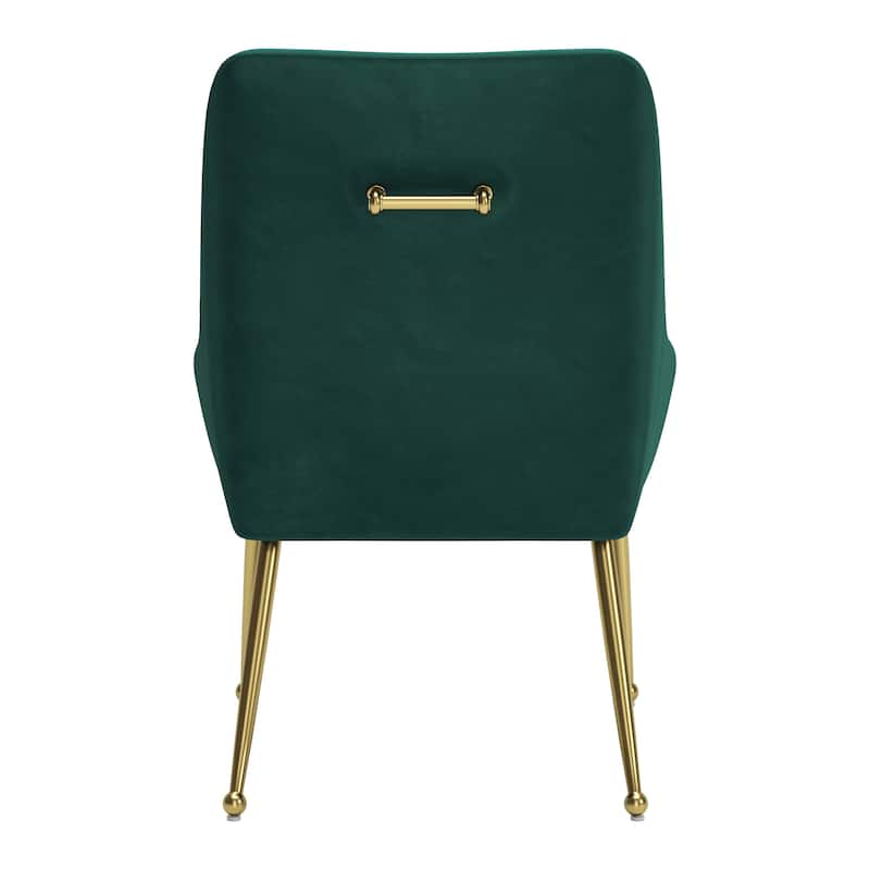 Maxine Dining Chair Gray & Gold