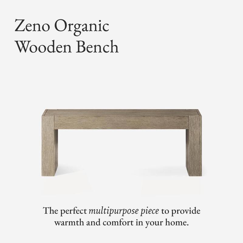 Maven Lane Zeno Wooden Bench