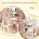 preview thumbnail 29 of 28, Twin Size Loft Bed with Desk and Bookshelves for Kids and Teens