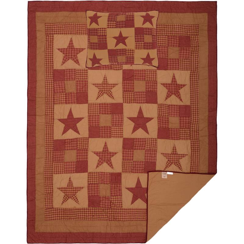 Ninepatch Star Quilt Set