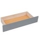 preview thumbnail 12 of 11, Queen Size Wood Storage Platform Kids Bed Frame with LED Headboard, Twin Size Trundle, and 2-Drawers, Easy to Assemble, Grey
