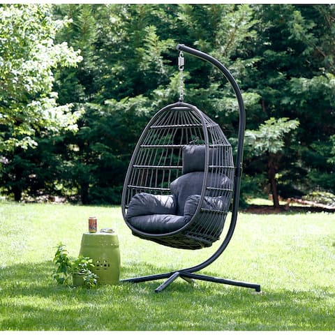 Carova Single Hanging Basket Swing Chair by Avenue 405