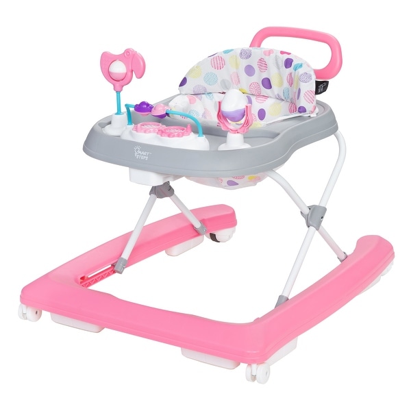 Smart Steps Trend 2-In-1 Baby Walker, Deluxe Toy Console - Bed
