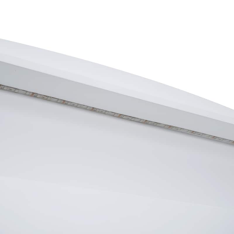 Twin Size Platform Bed with LED Headboard, Twin Trundle, and 3 Drawers
