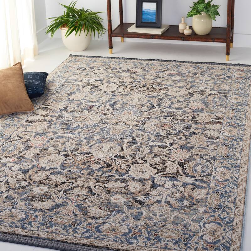 SAFAVIEH Vivaldi Diletta Oriental Rug - 4' x 6' - Navy/Ivory