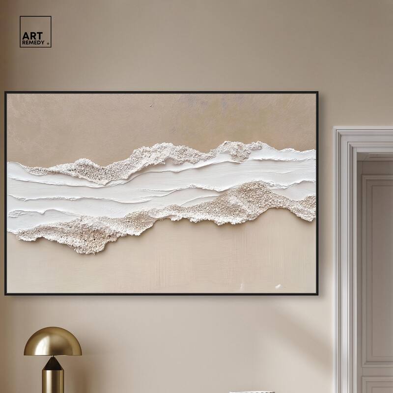 Textured Sea I Canvas by Art Remedy