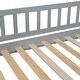 preview thumbnail 14 of 13, Twin Over Twin Bunk Bed with Two Drawers and Slide, House Bed with Slide