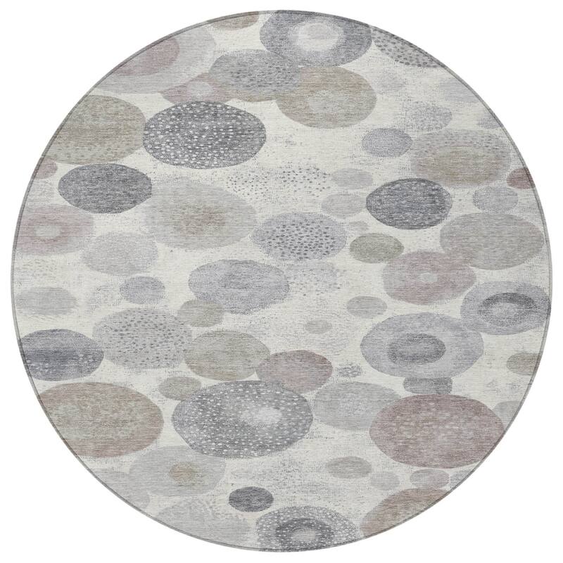 HomeRoots Geometric Transitional Rectangle Outdoor Rug