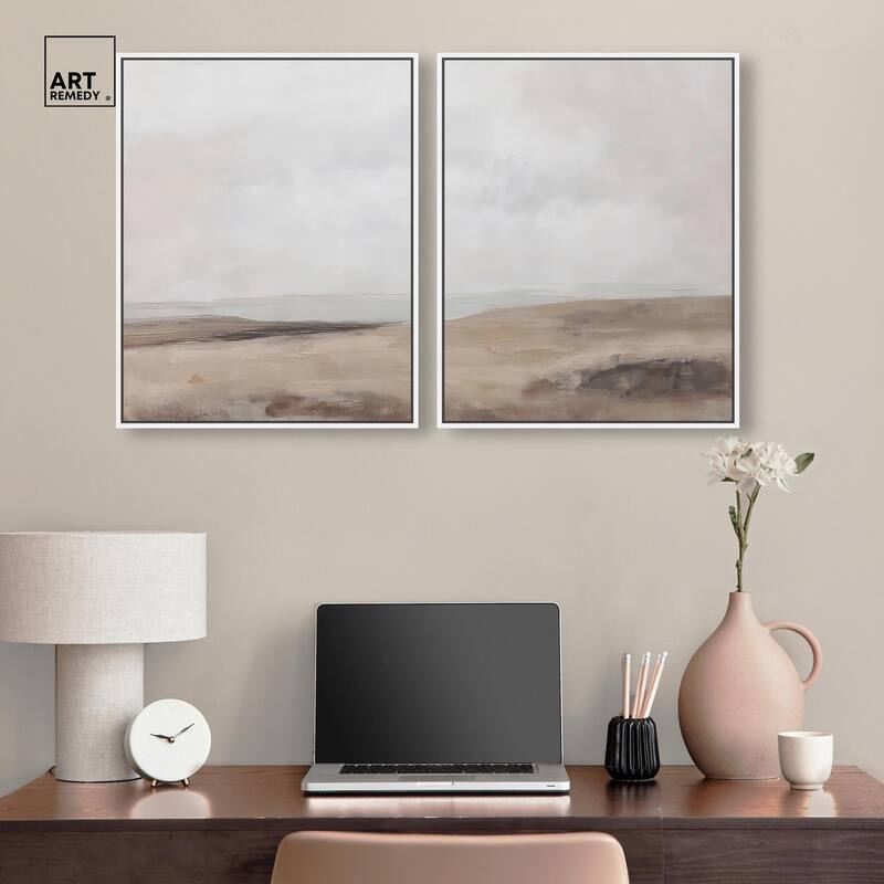 Quietude II Canvas Set of 2 by Art Remedy