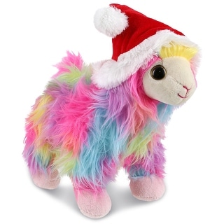 Rainbow llama stuffed animal clearance