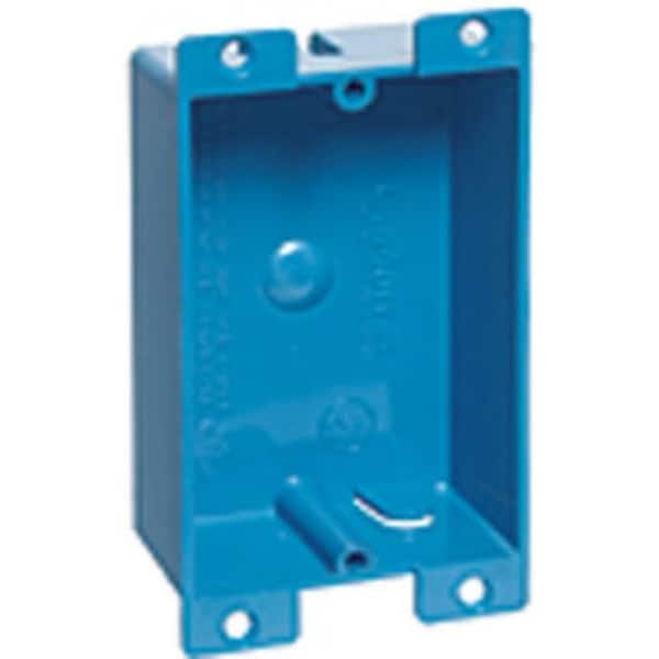 Carlon B108r Upc Single Gang Outlet Switch Box 3 5 8 X 2 3 8 X 1 1 4