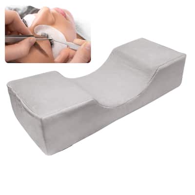 Eyelash Extension Pillow U-Shape Memory Foam with Velvet Pillowcase