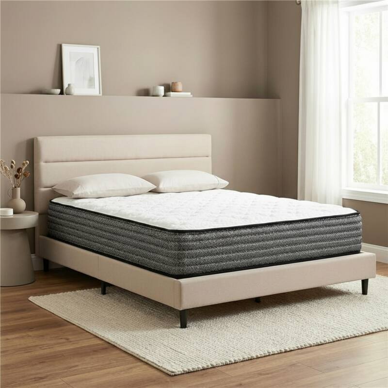 Majestic 12-Inch Medium Gel Memory Foam Hybrid Mattress in a Box - California King